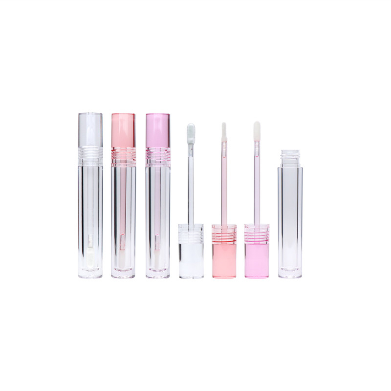 Private label 5.5ml Empty Lip Gloss Tube custom logo lipgloss tubes with wand