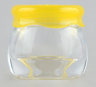 10g Acrylic Cosmetic Jars Cute Lip Balm Containers Acrylic Honey Fruit Shape